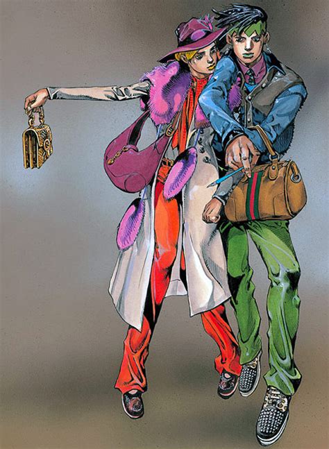 jojo bizarre adventure x gucci|gucci x hirohiko araki spur.